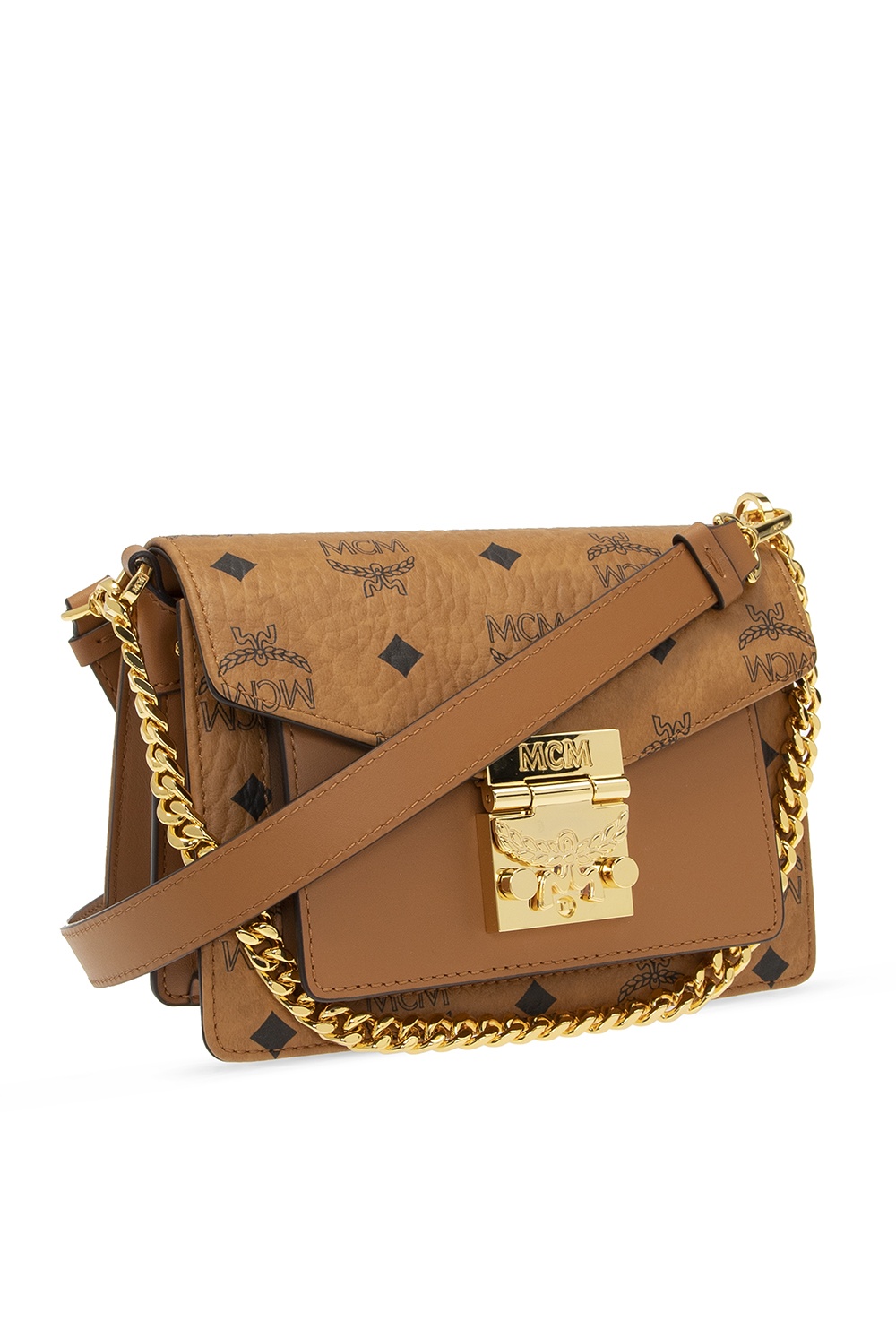 MCM Moschino painterly-print shoulder bag